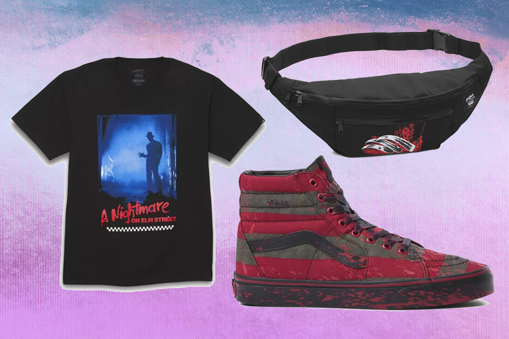 vans-colecao-filmes-terror-pesadelo Coleção Vans x Horror com peças inspiradas em A Hora do Pesadelo