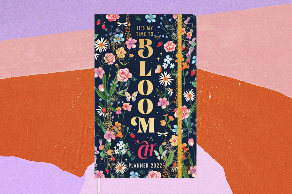 material-escolar-capricho-signo-virgem Planner 2022 CAPRICHO para Tilibra em fundo lilás, rosa e laranja