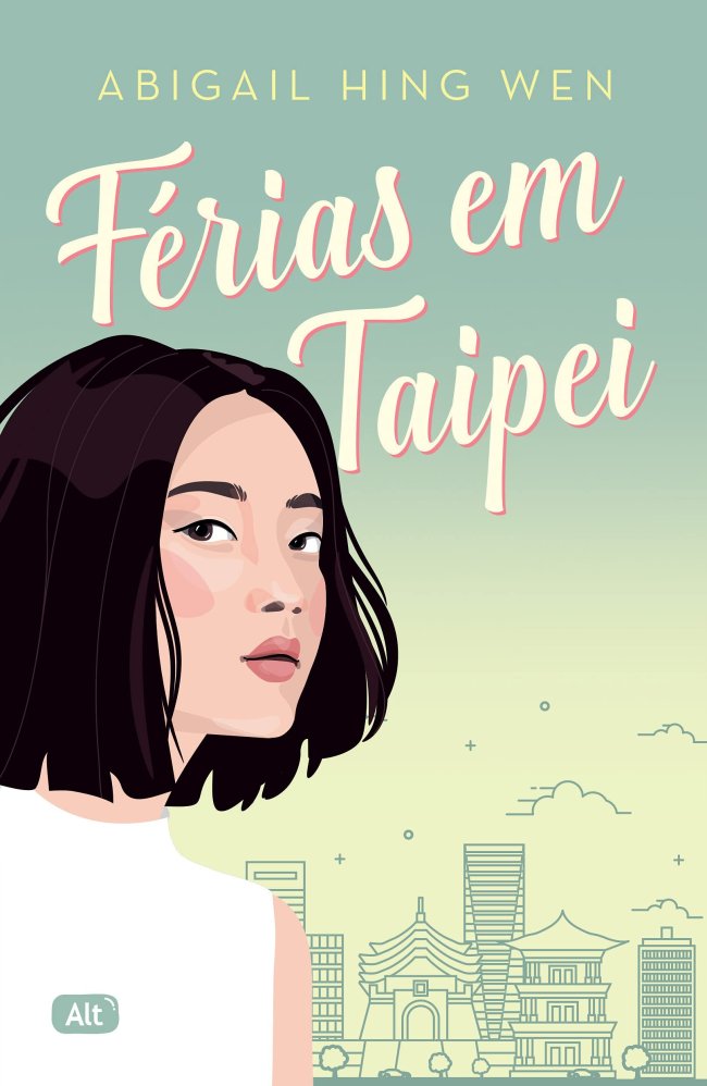 Férias em Taipei Capa do livro Férias em Taipei.