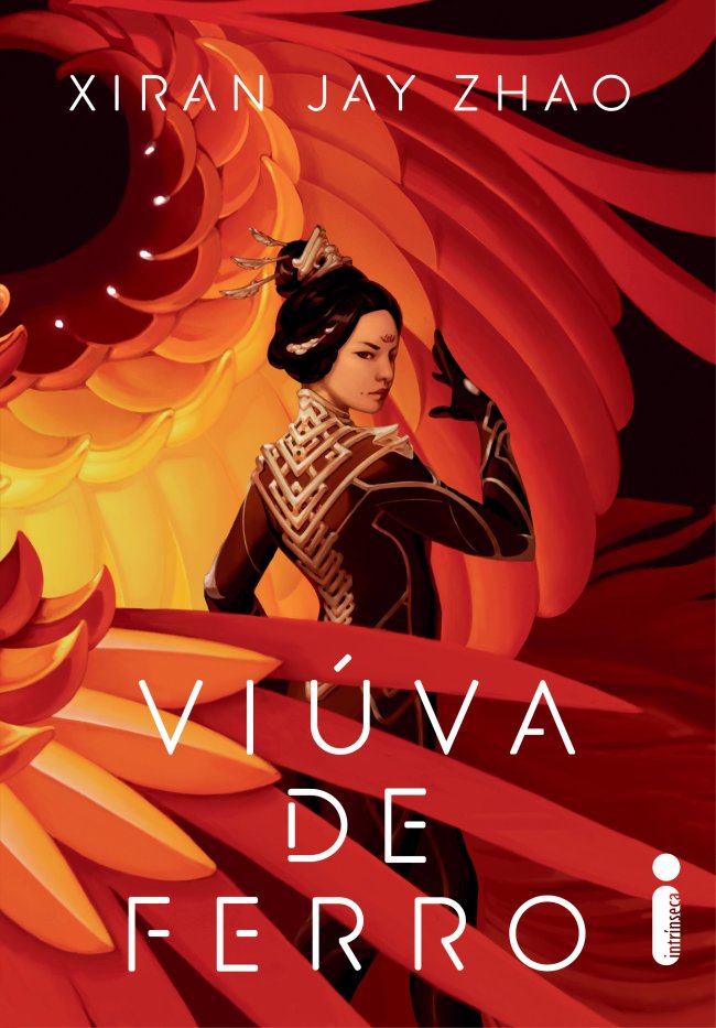 Viuva de ferro Capa do livro Viúva de Ferro.
