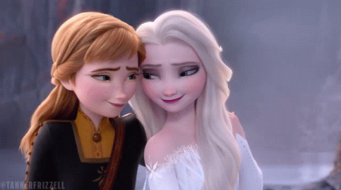 gif da anna e da elsa, de Frozen, se abraçando gif da anna e da elsa, de Frozen, se abraçando
