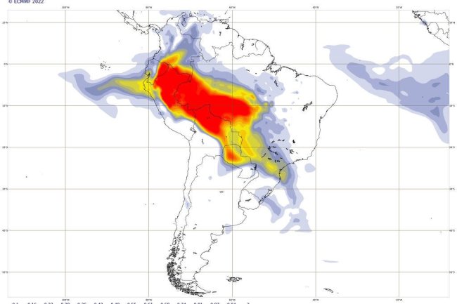 Imagem de satélite mostra região de queimadas da Amazônia