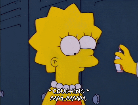 lisa-simpson-perfume GIF Lisa Perfume