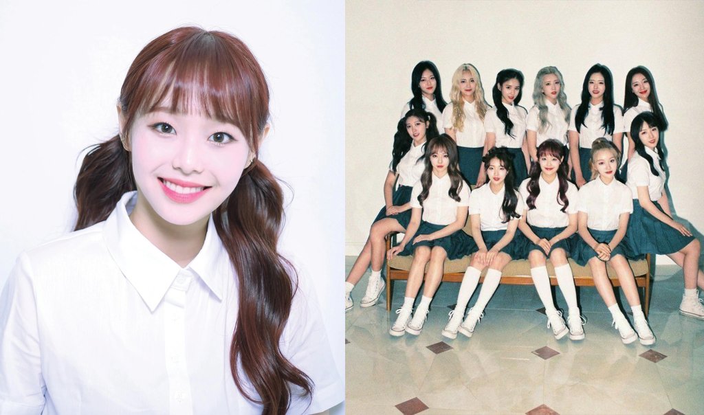 Chuu e grupo LOONA