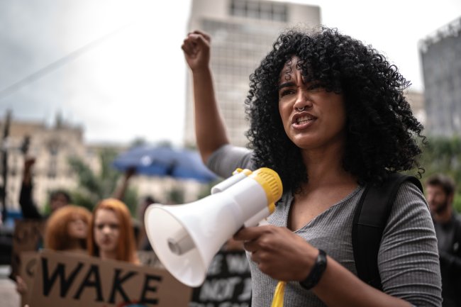 Protesto população negra