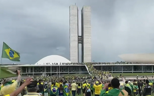 invasão congresso, planalto e stf