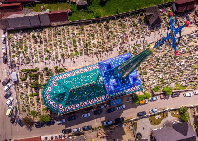 O Merry Cemetery Săpânţa, na Romênia