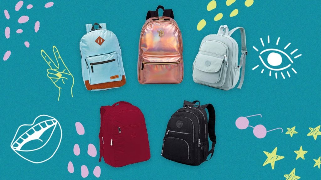 Mochilas para volta às aulas