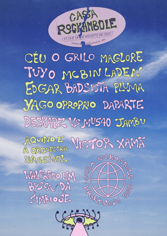 Veja line-up completo da Casa Rockambole no HackTown