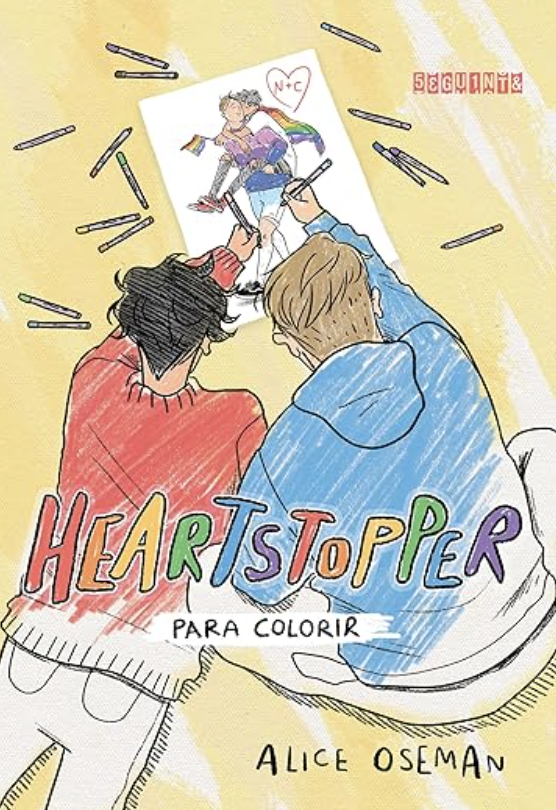 heartstopper livro de colorir heartstopper livro de colorir