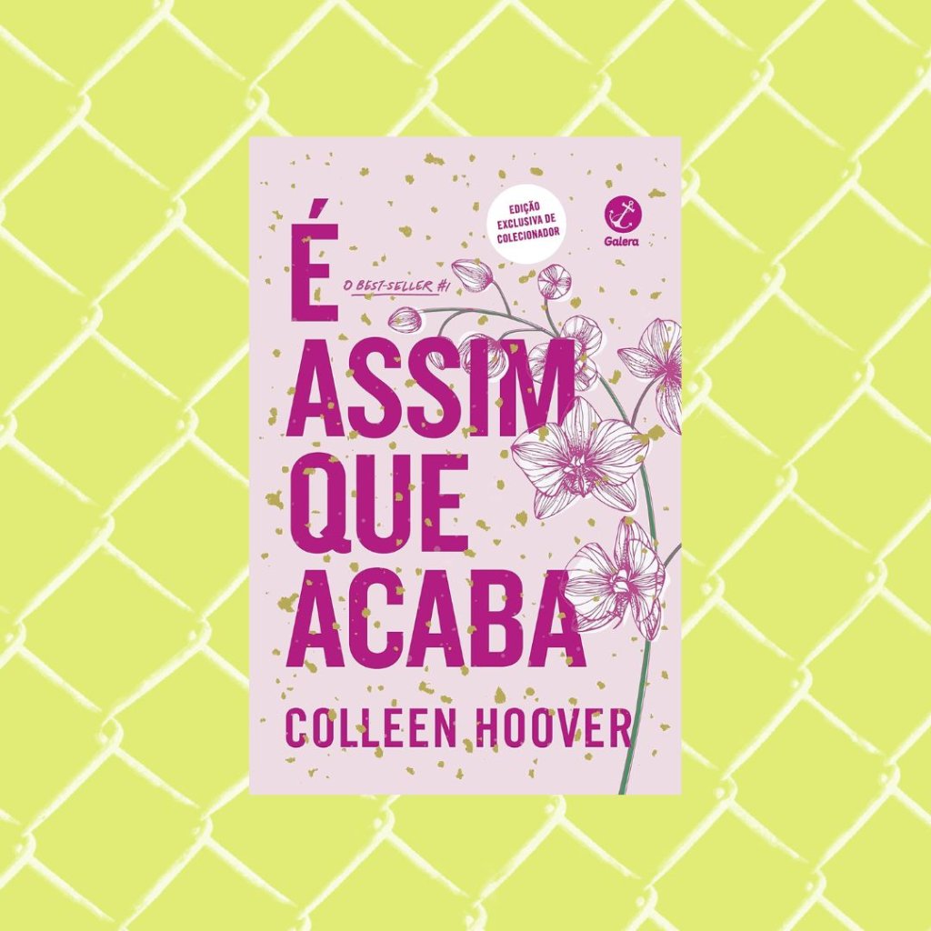 Capa do livro É Assim que Acaba