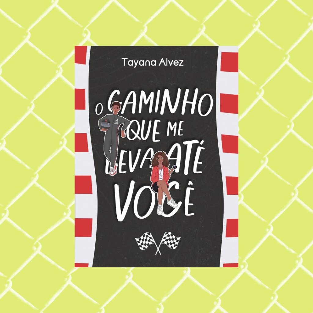 Capa do livro O caminho que me leva até você (Kindle Unlimited). Fundo verde.