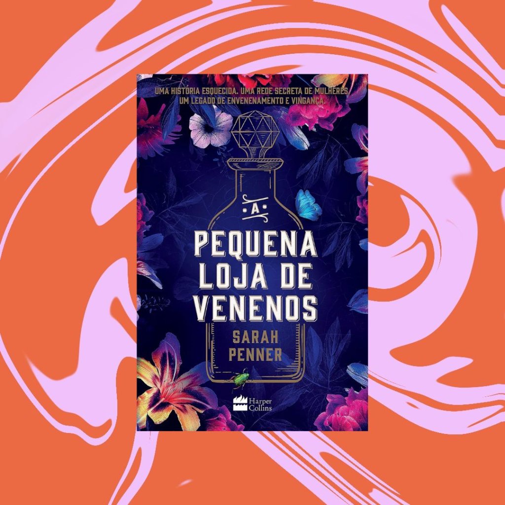 A capa "A pequena loja de venenos"