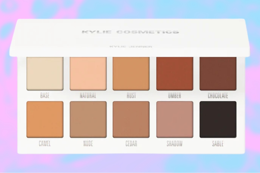 Paleta de sombras The Classic Matte Palette, da Kylie Cosmetics