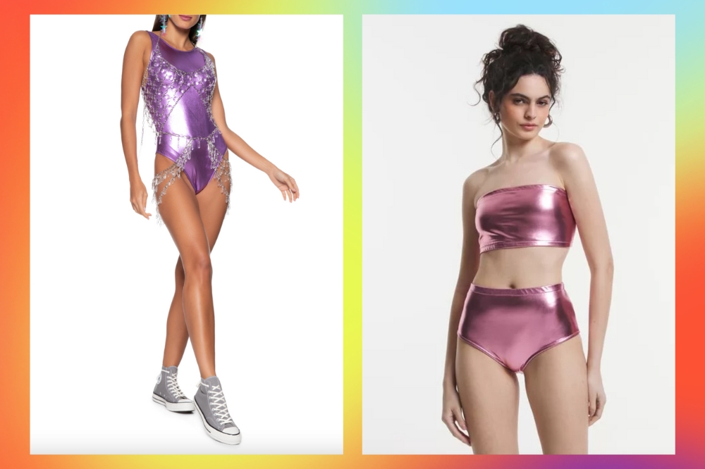 Looks metalizados para o Carnaval 2024