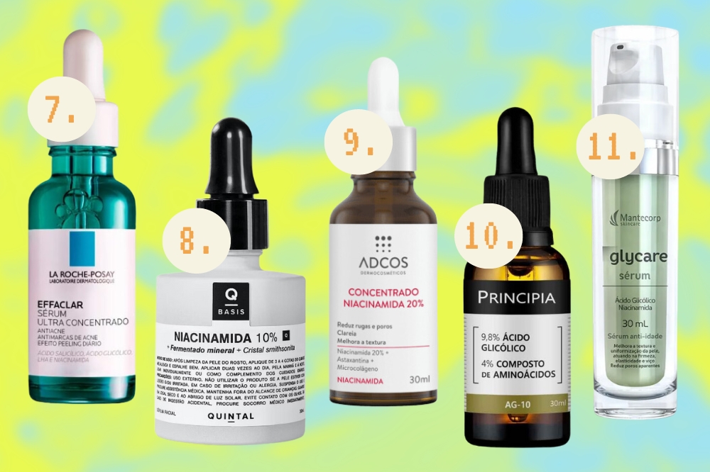 Produtos de skincare