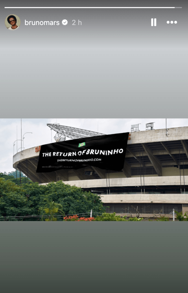 bruno mars volta ao brasil Será que teremos Bruno Mars novamente em terras brasileiras ainda em 2024?