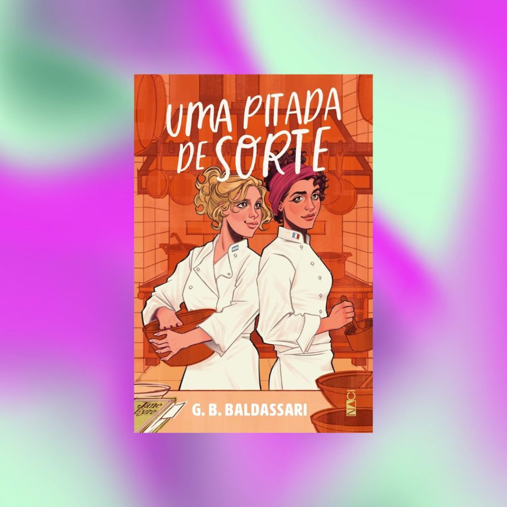 Capa do livro "Uma pitada de sorte"