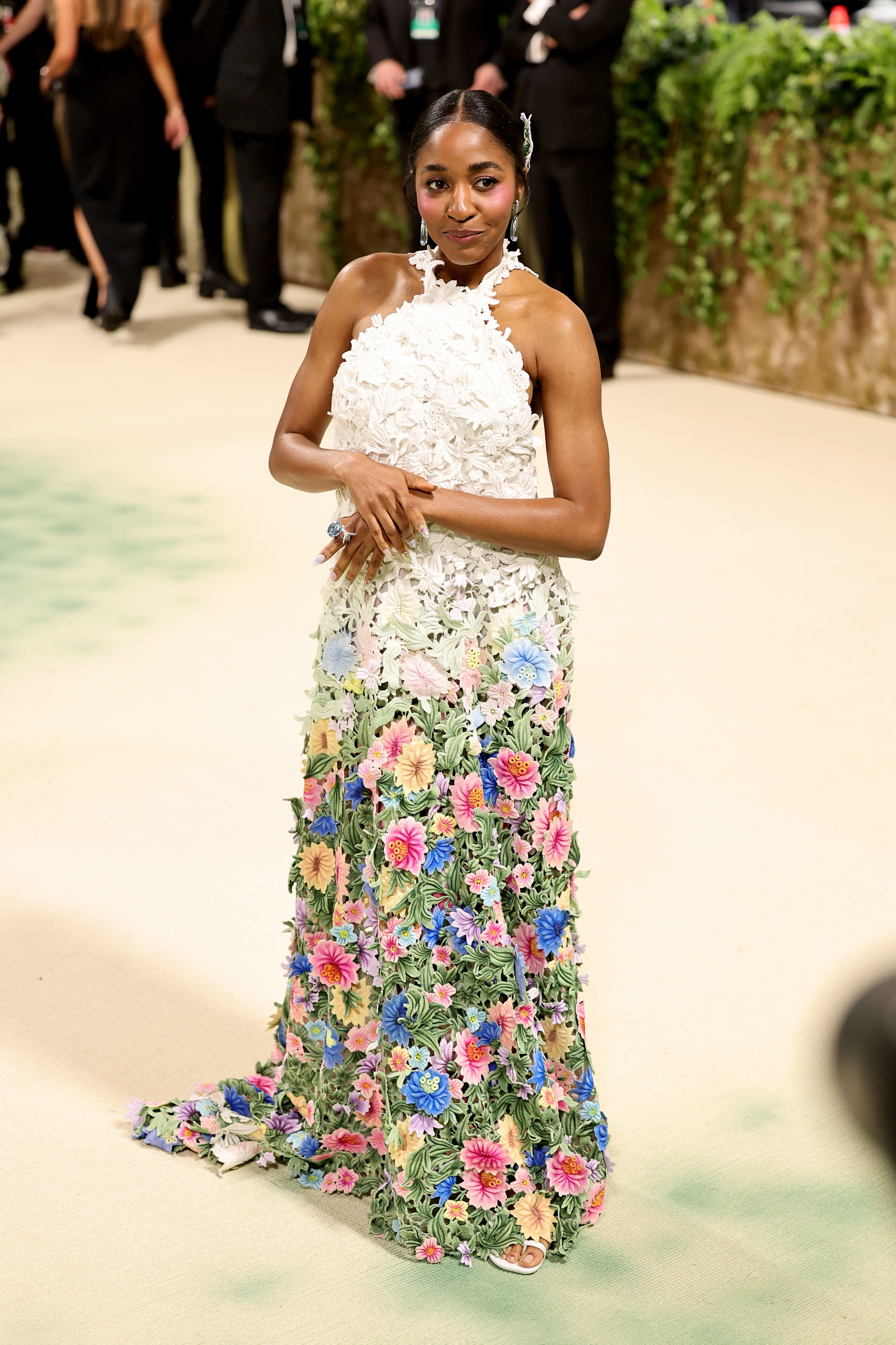 NEW YORK, NEW YORK - MAY 06: Ayo Edebiri attends The 2024 Met Gala Celebrating 