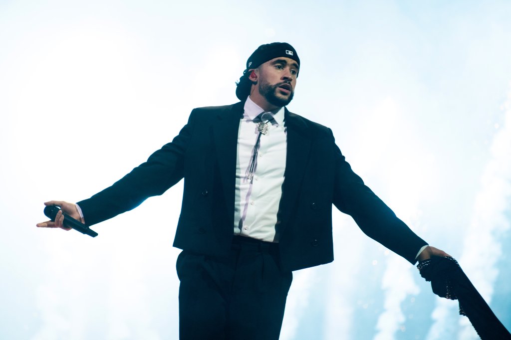 Bad Bunny na turnê 'Most Wanted' em São Francisco, na Califórnia