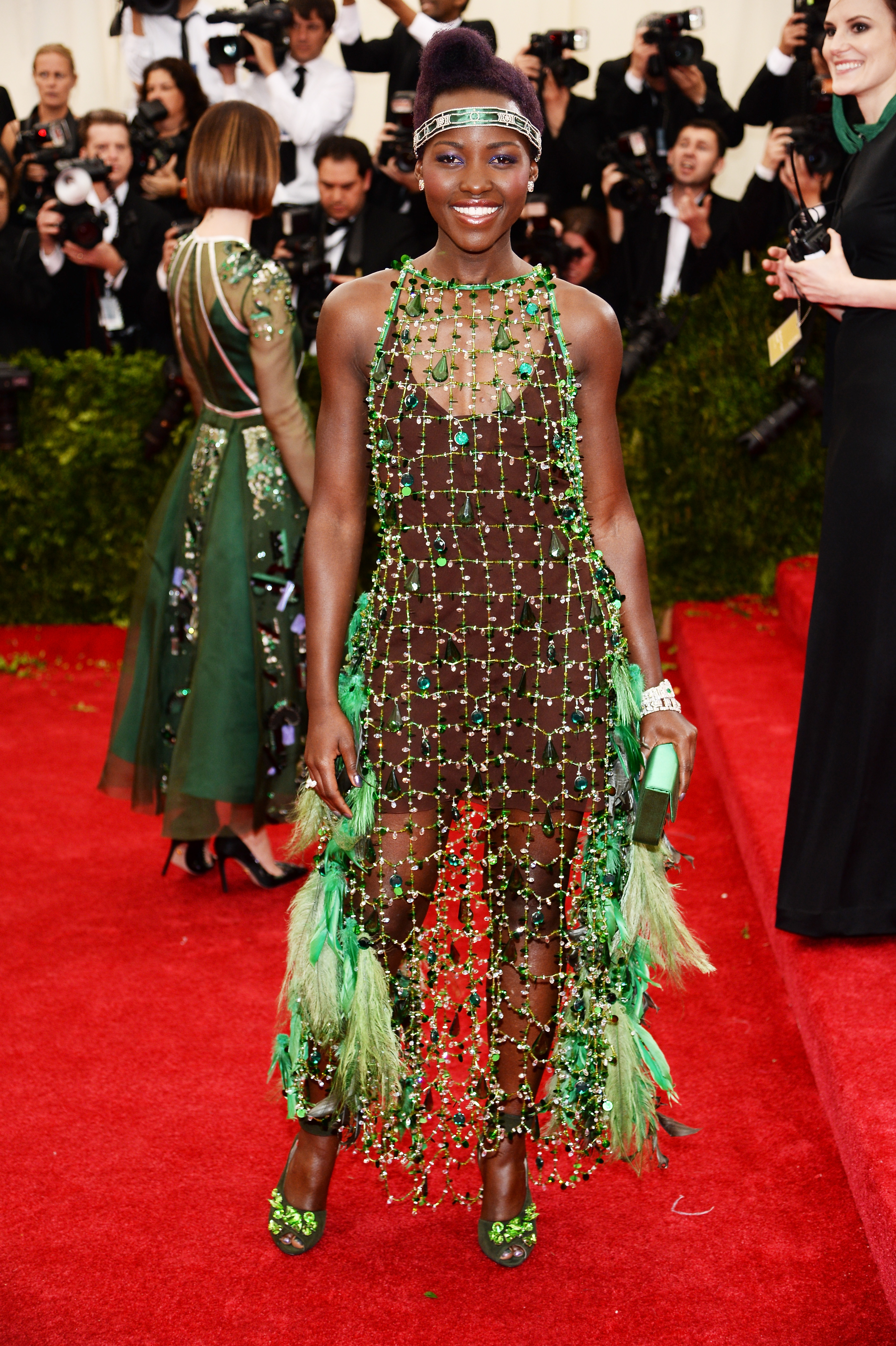 Lupita Nyong'o no MET Gala 2014