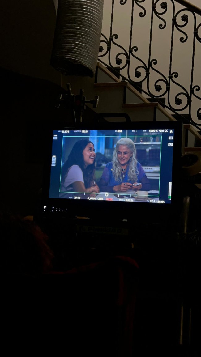 produção “Tô Com Câncer, e daí?” Bastidores do filme “Tô Com Câncer, e daí?”.