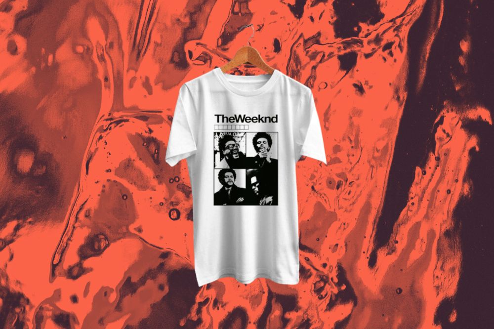 Camiseta do show do The Weeknd