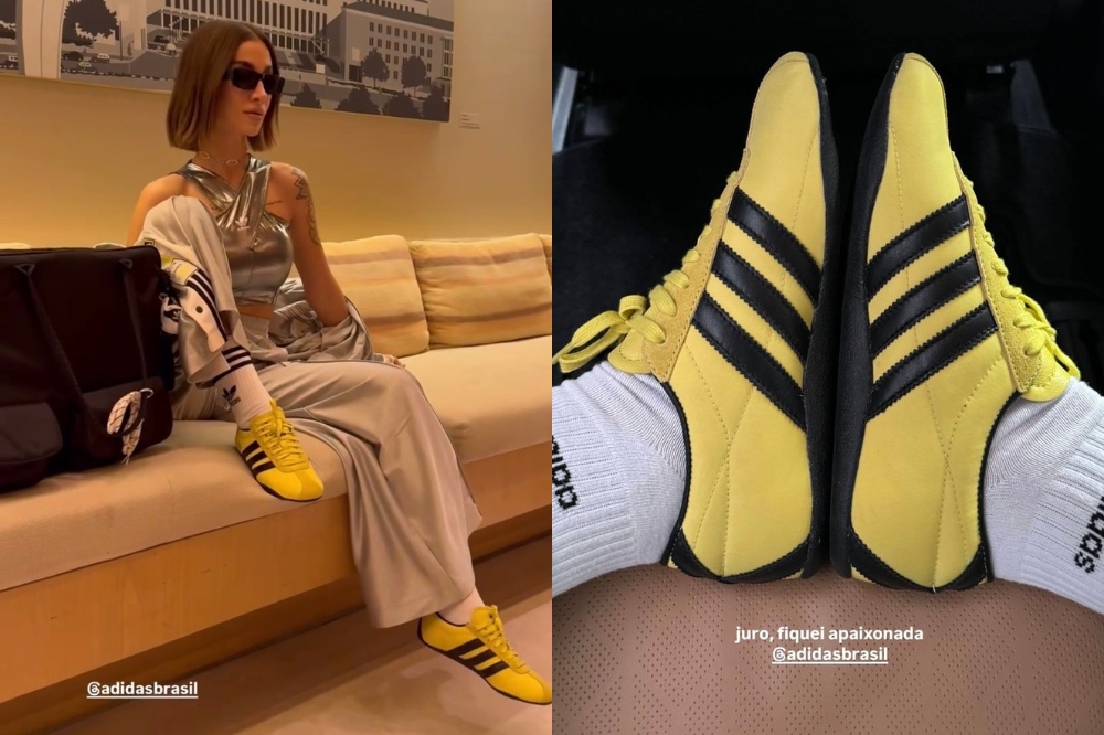 Tênis da Adidas usado por Bianca Andrade no Iguatemi Talks Fashion