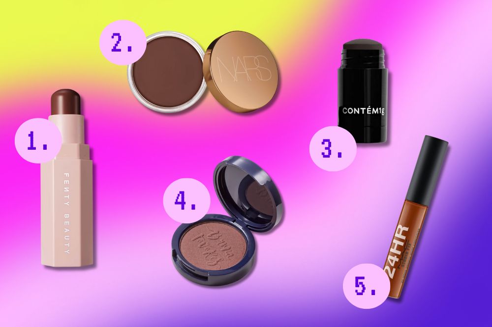 contorno-pele-angélica Os contornos e bronzers para pele negra favoritos da Angélica Silva