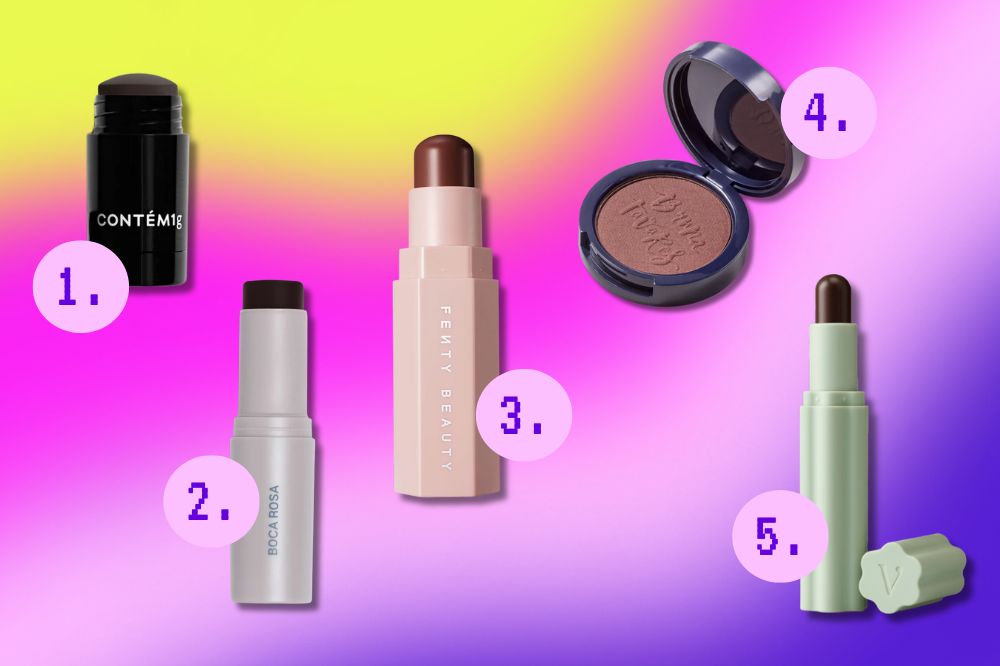 contorno-pele-negra-ju Os contornos e bronzers para pele negra favoritos da Ju Luziê