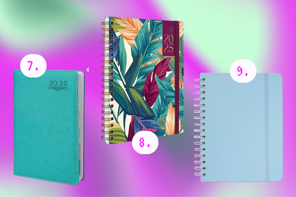 Os planners mais lindos que encontramos na Amazon para 2025 Os planners mais lindos que encontramos na Amazon para 2025