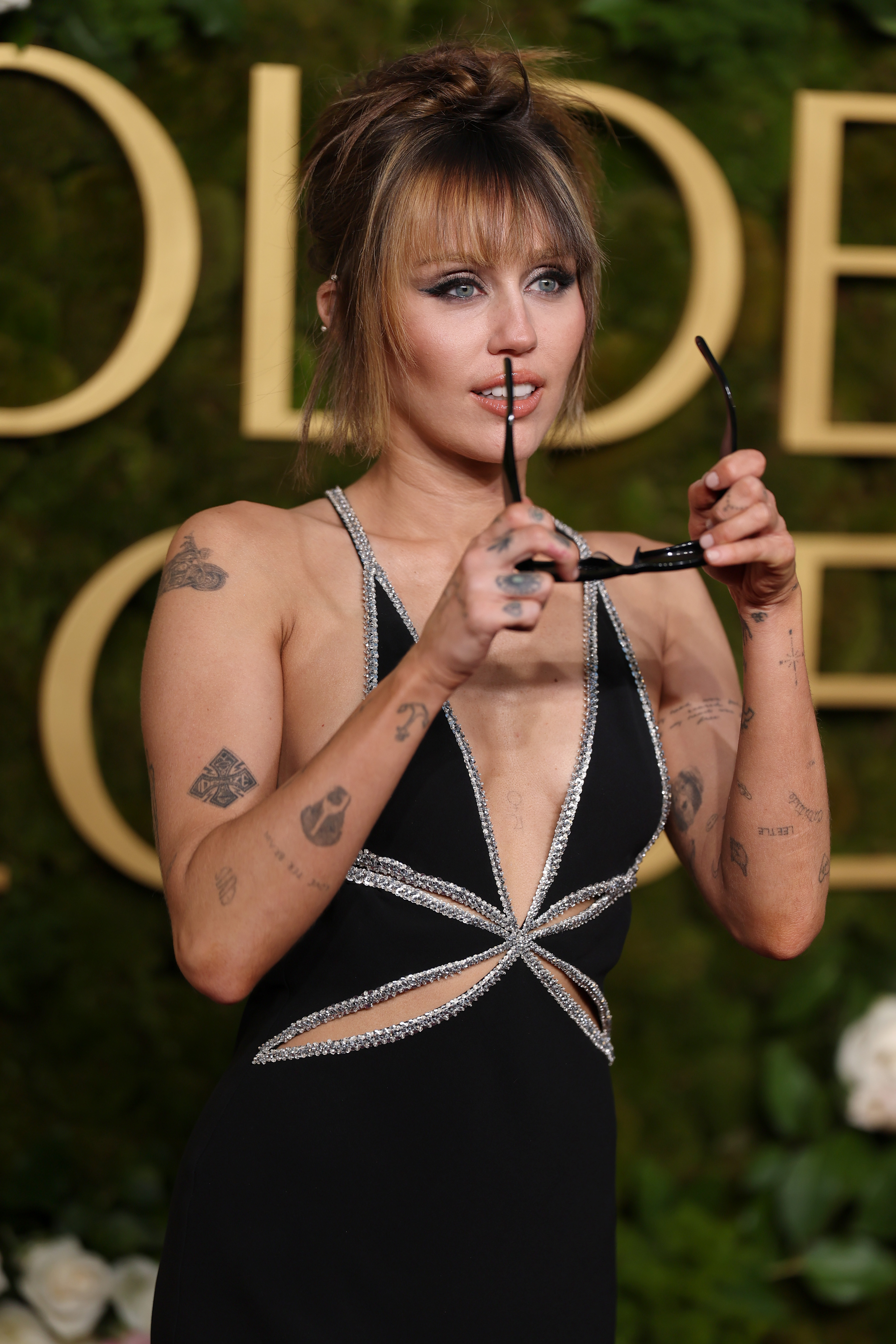 82nd Annual Golden Globe Awards – Arrivals Miley Cyrus no Globo de Ouro 2025