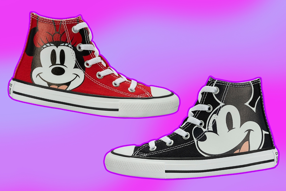 Coleção Converse X Disney inspirada no Mickey e na Minnie