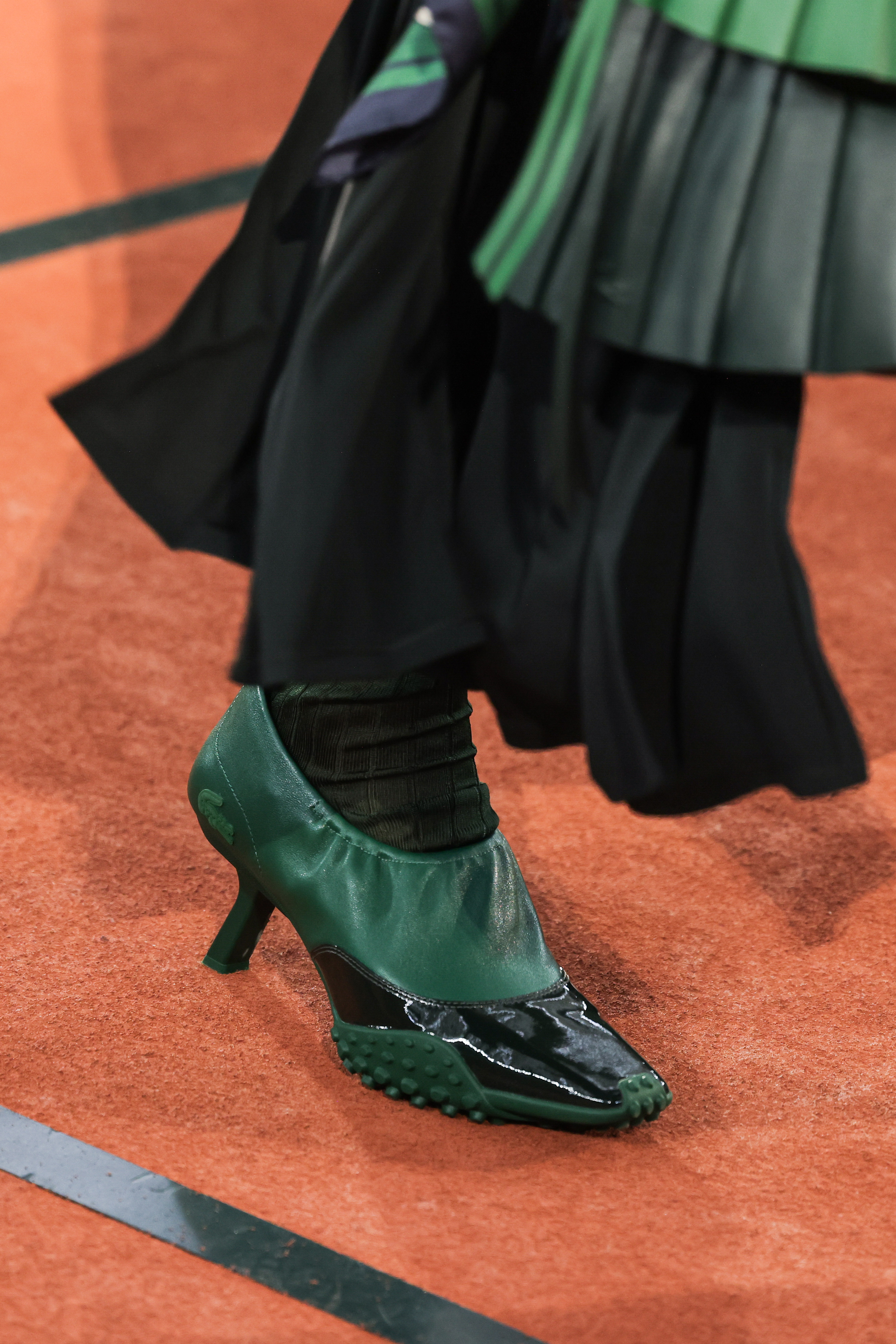 Lacoste: Runway – Paris Fashion Week – Womenswear Fall/Winter 2025-2026 Desfile de outono-inverno 2025-2026 da Lacoste na semana de moda de Paris