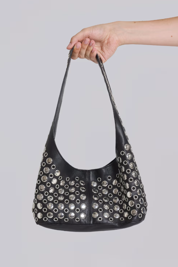 Bolsa de couro 'Osmium' da marca Jaded London