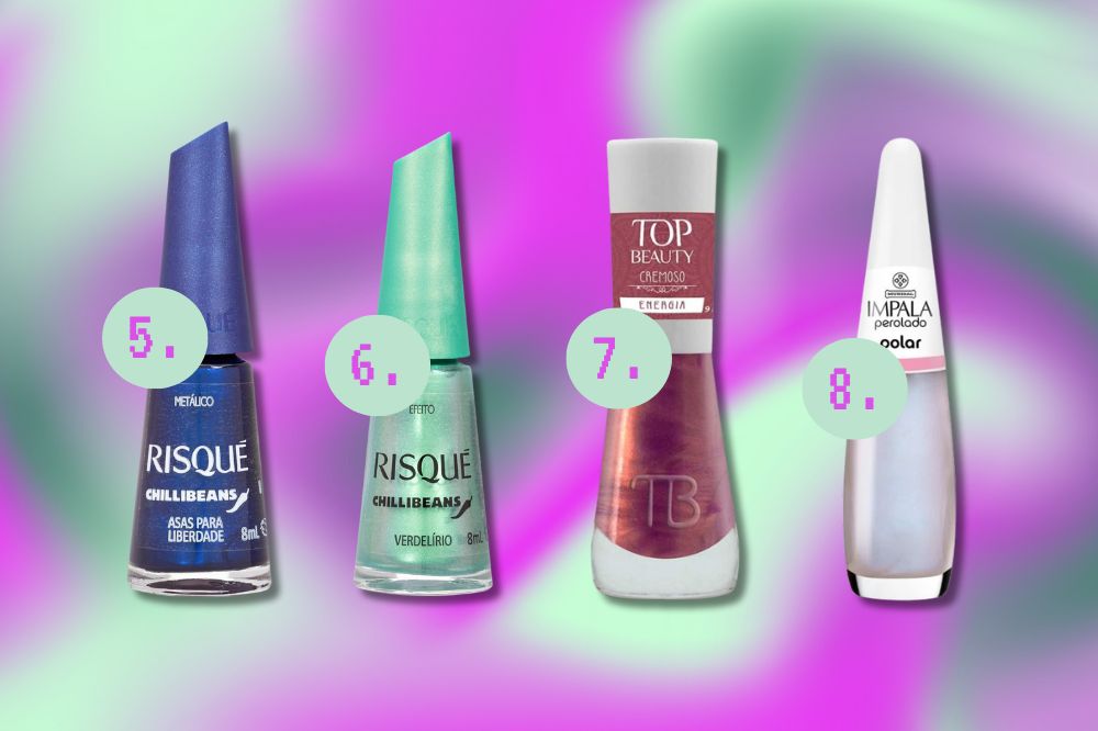 Esmaltes para fazer as nightshades nails