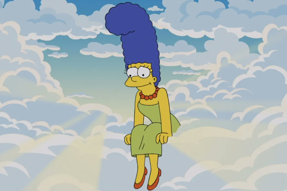 Marge Simpson no céu