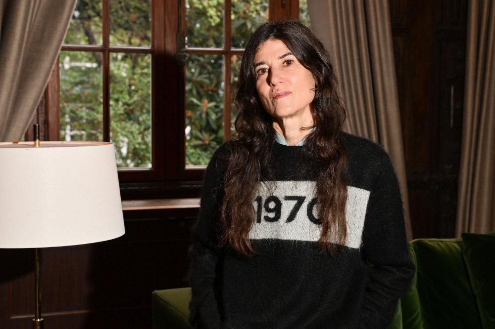 Estilista Bella Freud em evento do Iguatemi Talks Fashion, em São Paulo