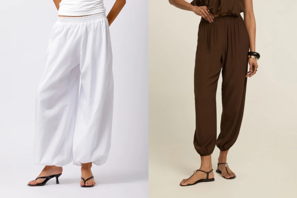 Calças aladim 'balloon' lançadas por C&A e Renner