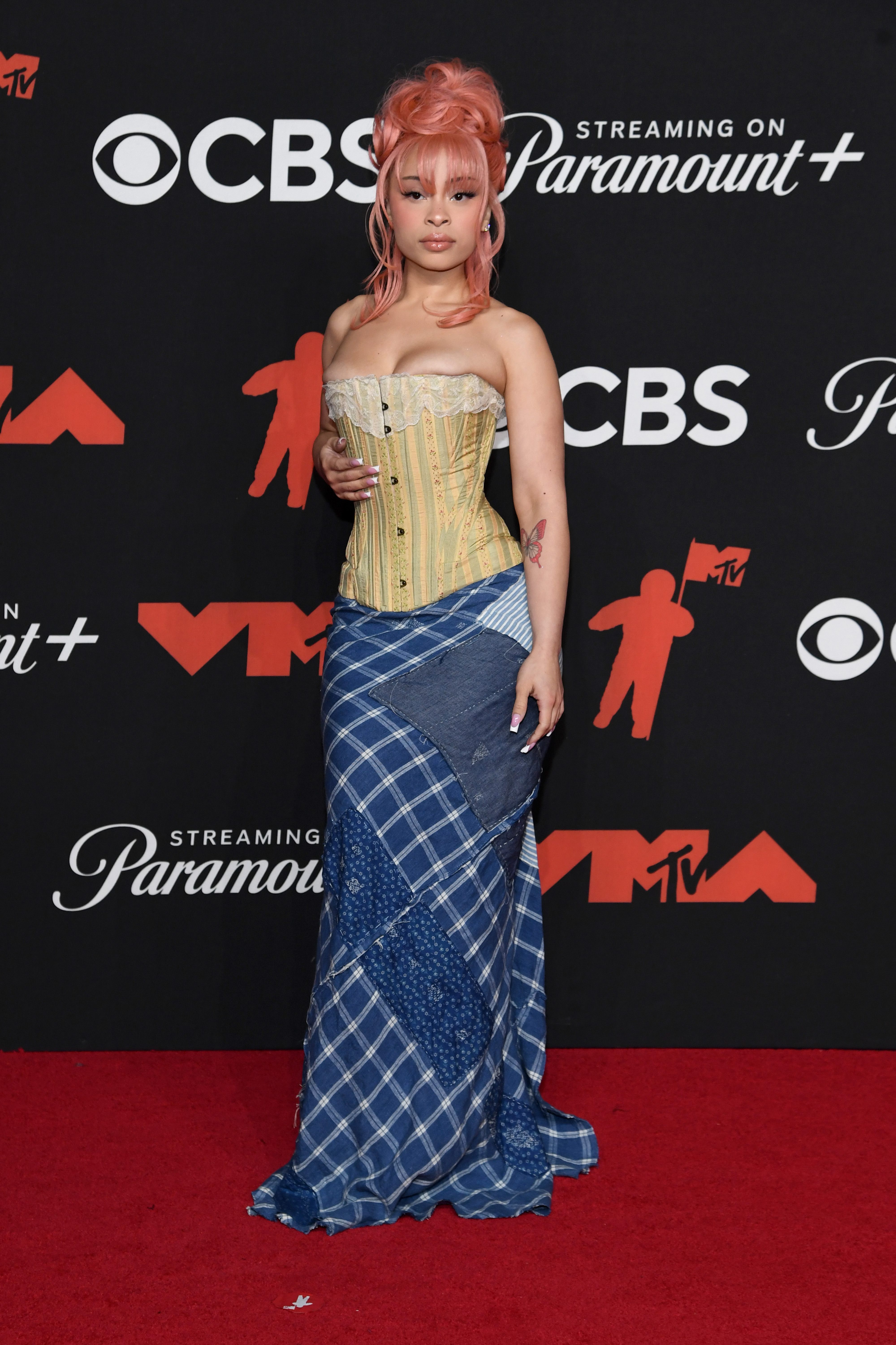 2025 MTV Video Music Awards – Arrivals Ice Spice participa do 2025 MTV Video Music Awards na UBS Arena em 7 de setembro de 2025 em Elmont, Nova York.
