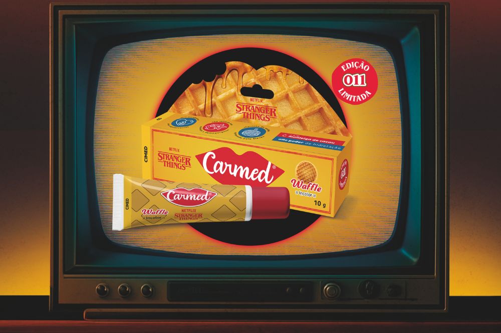 Carmed lança hidratante labial inspirado em Stranger Things