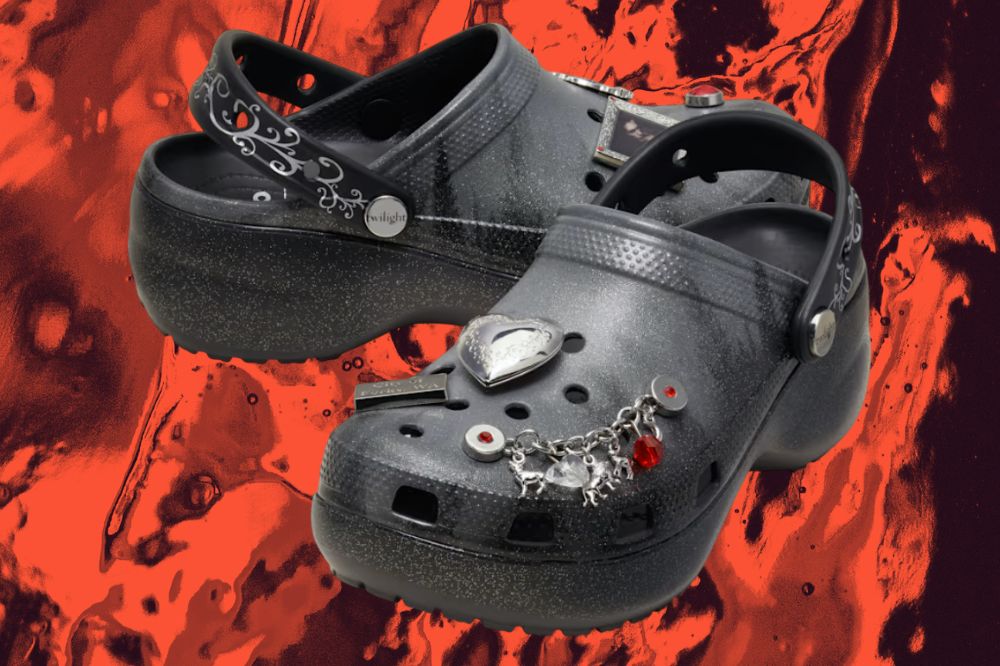 Classic Platform Clog da Crocs inspirado em Crepúsculo