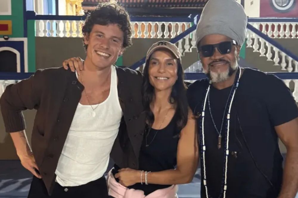Shawn Mendes, Carlinhos Brown e Ivete Sangalo