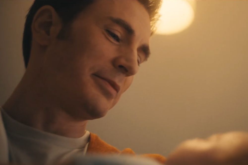 Chris Evans como Capitão América