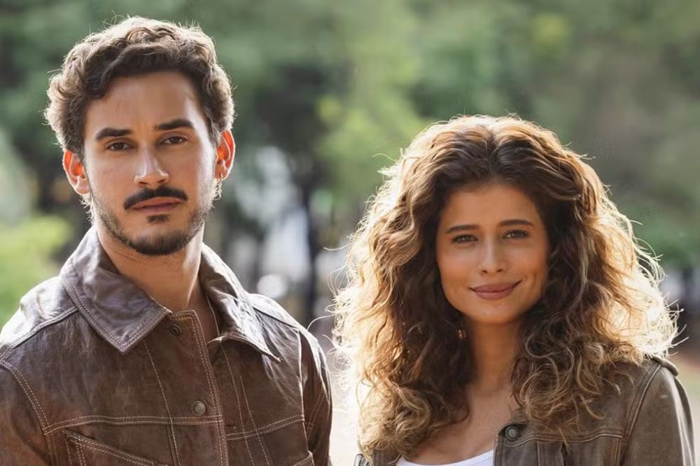 Isadora Cruz e Filipe Bragança como Agrado e João Raul em ‘Coração Acelerado’