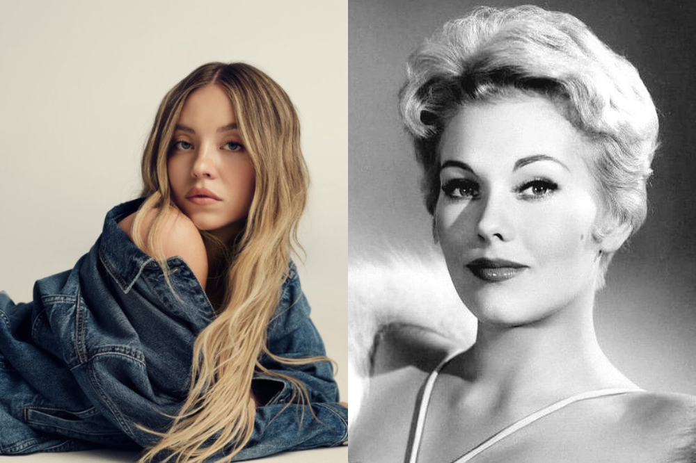 Sydney Sweeney e Kim Novak