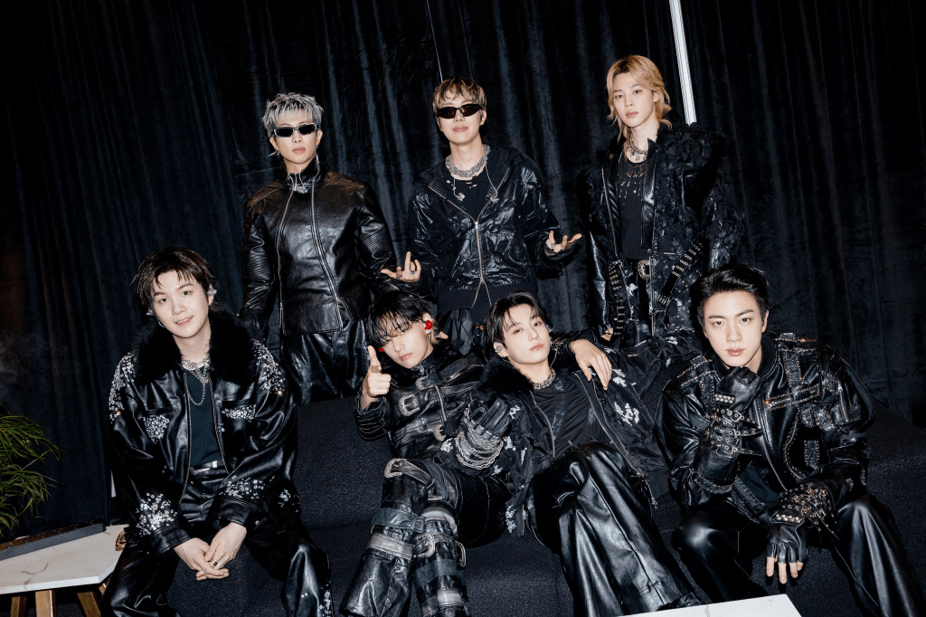 Grupo de k-pop BTS.